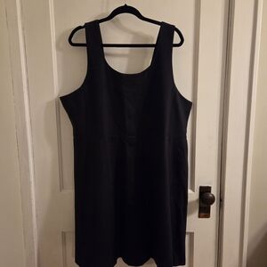 J. Crew Factory Black Sleeveless Mini Dress